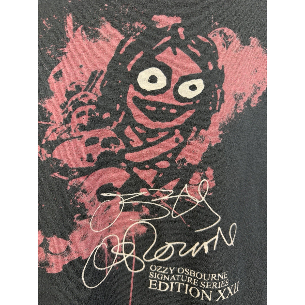 Vintage 1998 Ozzy Osbourne Hard Rock Cafe Signature Series XXII tee, L