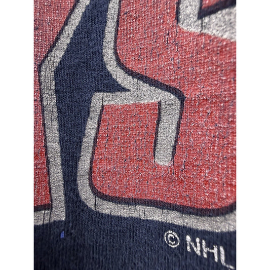 Vintage 2002 Vancouver Canucks Shirt NHL Original Orca Big Logo Alstyle XL 24x30