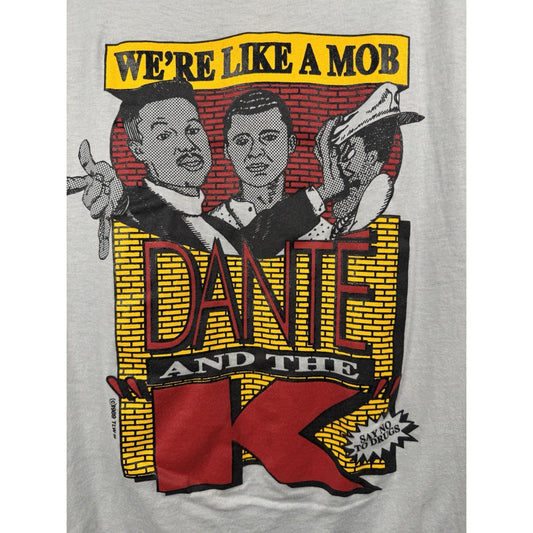 Vintage 1989 Dante And The K We’re Like A Mob Philly Rap Shirt Rare Large 22x26