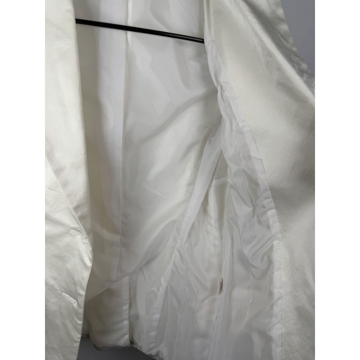 CHAIKEN structured White Blazer Jacket Size 6 Couture Luxury