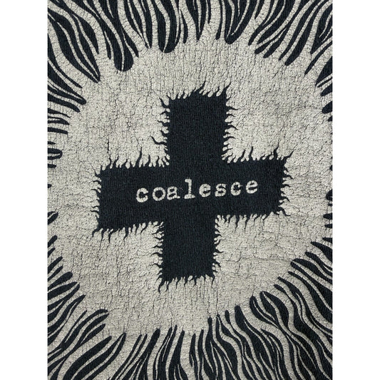Vintage 2007 Coalesce Metalcore Hardcore Shirt Relapse Records Small 18.5x25