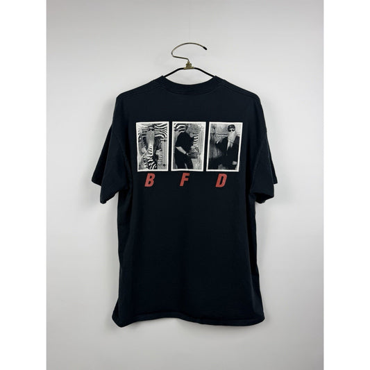 ZZ Top Rhythmeen BFD Tour shirt, double sided concert merch, 1996, XL