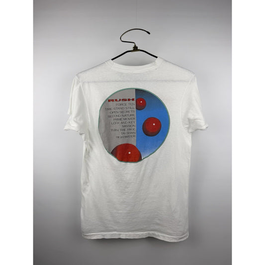 Vintage 1987 RUSH Hold Your Fire Tour Tee Single Stitch Rare Medium 19x27