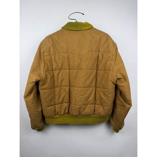 1960s Golden Fleece quilted bomber jacket, USA made, XL