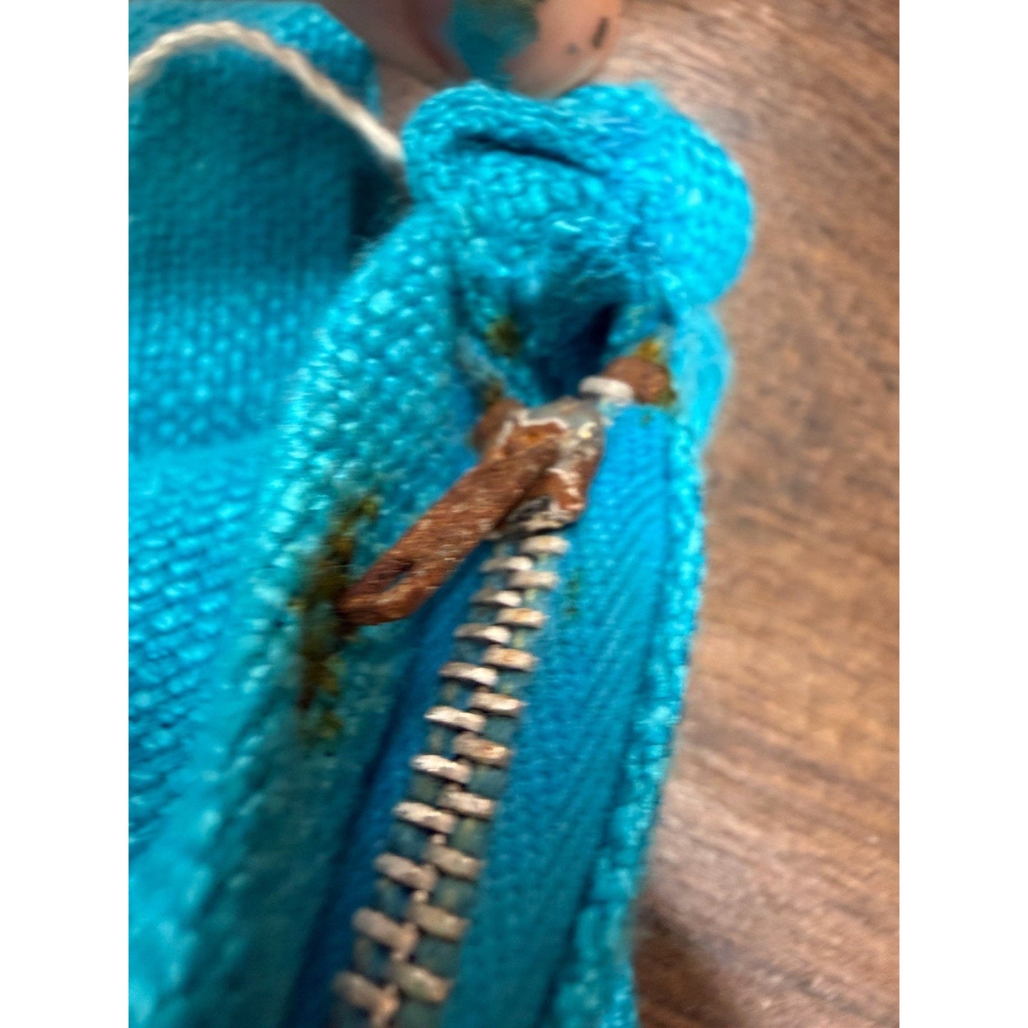 1960s Turquoise Knit Cigarette Pants - XS