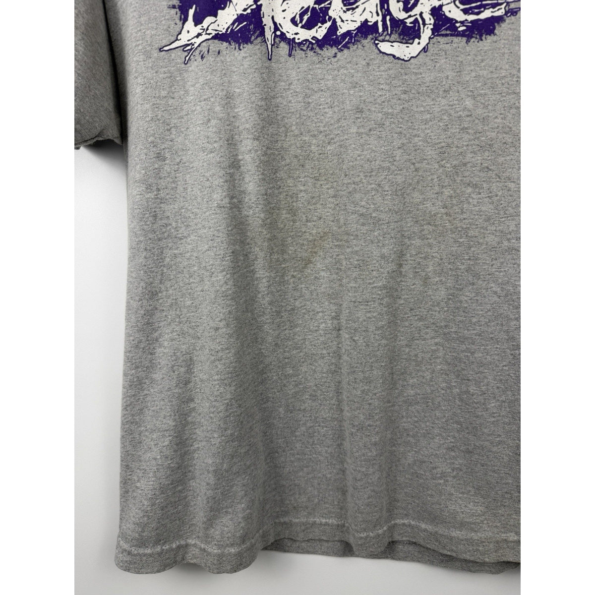 2016 Sledge ‘Nihil’ Double Sided Shirt Oklahoma City Hardcore Large 21x28