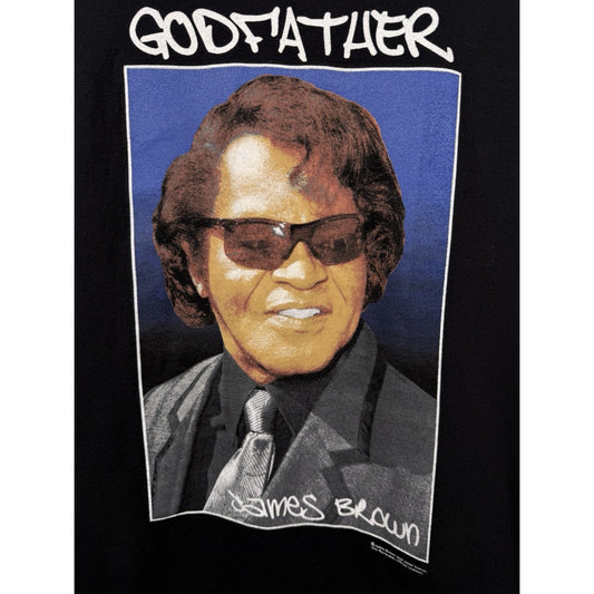 Vintage 2000’s James Brown Godfather Of Soul Zion Rootswear Funk Music XL 24x33