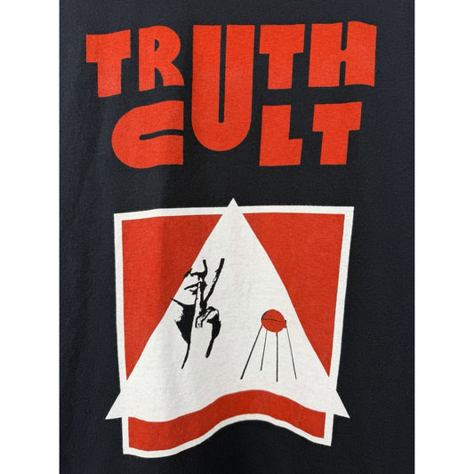 Truth Cult Resurrection tee, Baltimore post hardcore, Pop Wig, L