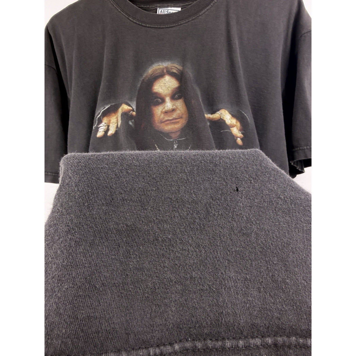 Vintage 2002 Ozzy Osbourne Prince Of Darkness Rare Fader Tee All Sport XL 24x27