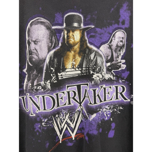 Undertaker WWE wrestling shirt, faded, Ruthless Aggression Era, 2007, XL
