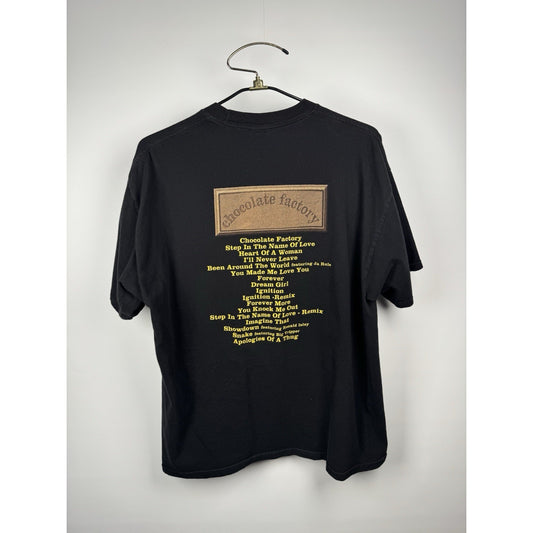 Vintage 2003 R Kelly Chocolate Factory Album Promo Shirt R&B Hip Hop XL 24x29