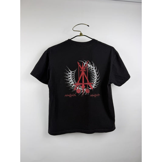 Nargaroth Amarok double sided German black metal band tee, 2000s, Medium