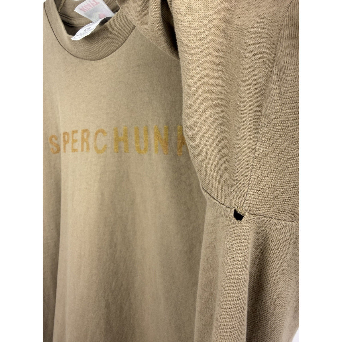 Vintage 1997 Superchunk Indoor Living tour tee, single stitch, XL