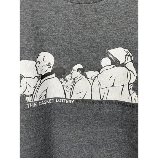 Vintage 2002 The Casket Lottery Survival Is For Cowards Ex Coalesce XL 24x29