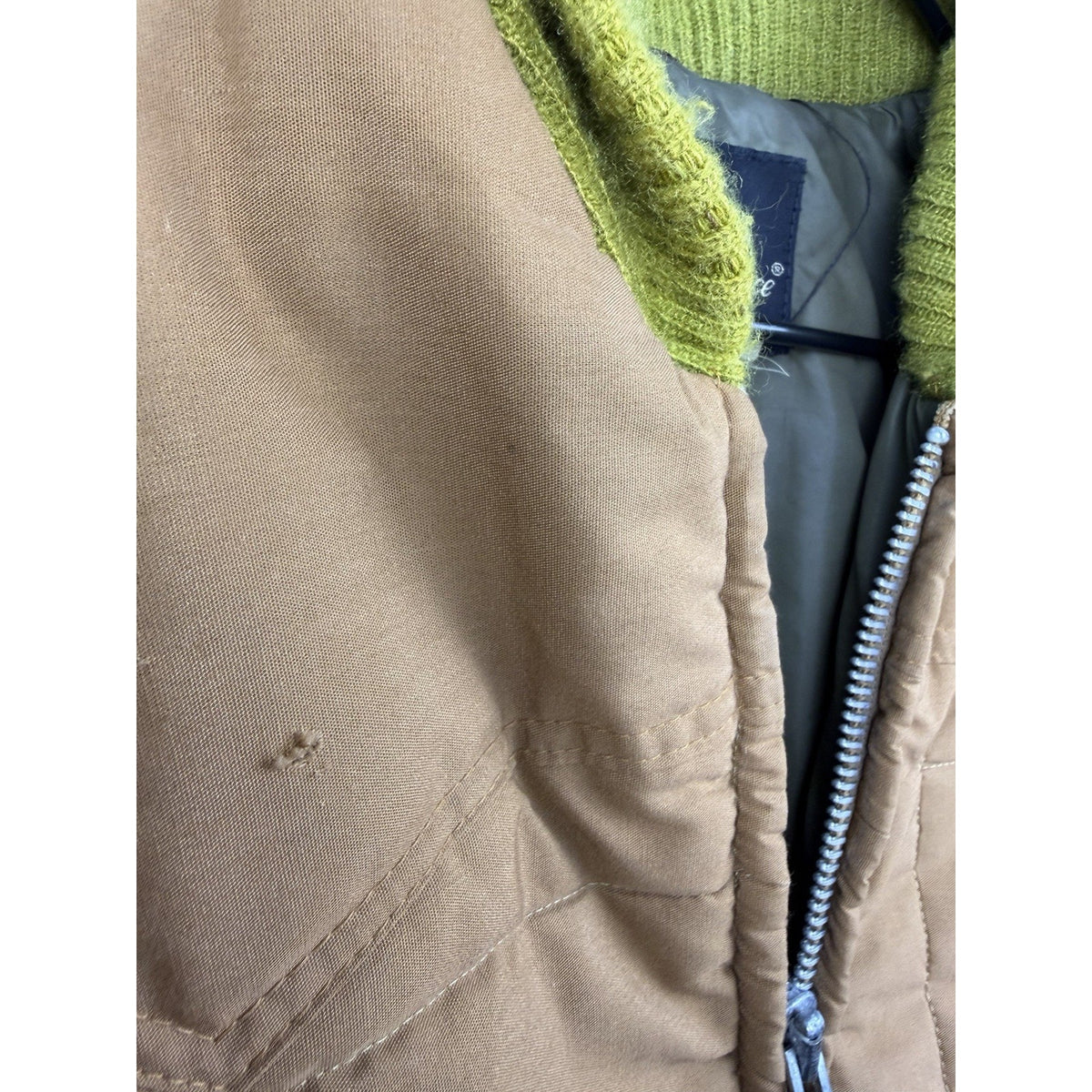 1960s Golden Fleece quilted bomber jacket, USA made, XL