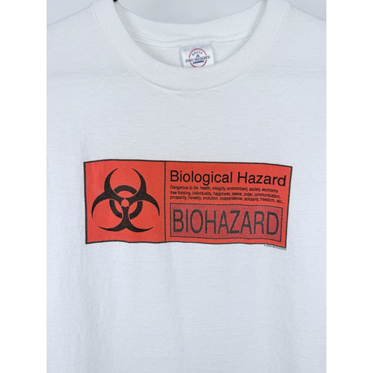 Vintage 2002 Biohazard NYHC Brooklyn Hardcore Metal Roadrunner Records XL 24x28
