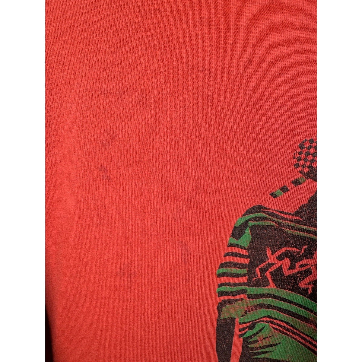 Vintage 90s Atlanta Bustertizin' culture tee, African art, Jerzees, XL