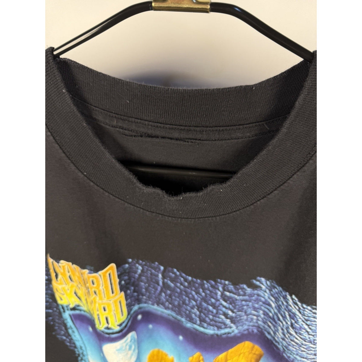 Vintage 1997 Lynyrd Skynyrd Twenty Tour Single Stitch Band Tee Mens XL Black USA
