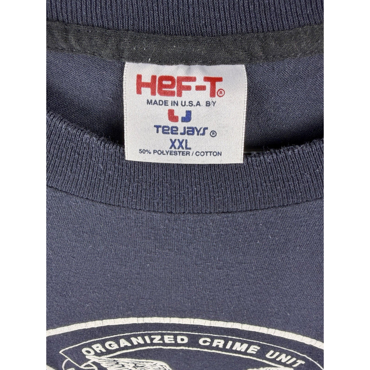 Vintage 90s Memphis Police Organized Crime Unit single stitch tee, 2XL