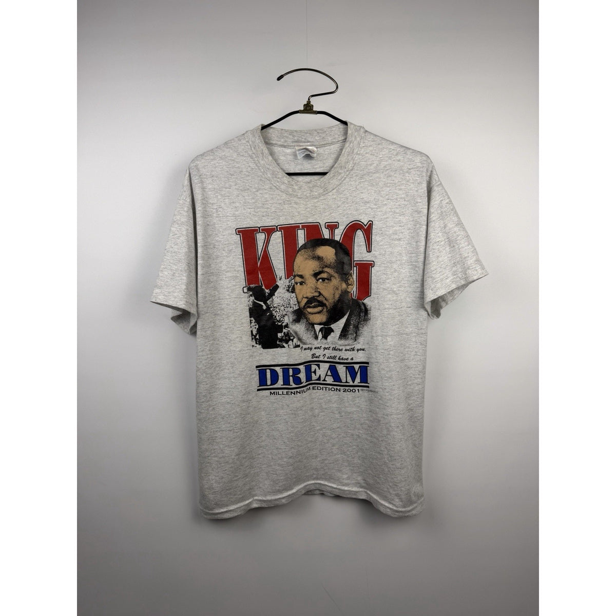 Vintage 2001 Martin Luther King ‘The Dream Is Still Alive’ Double Sided L 22x29