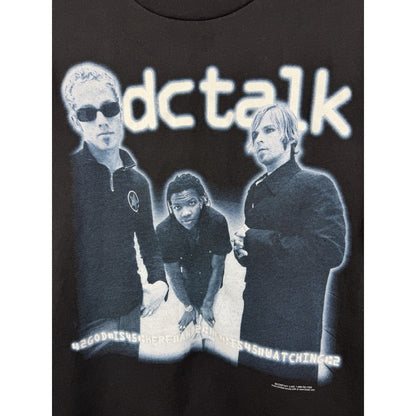 Vintage 1999 dc Talk Supernatural tour tee, "God Is Here", Hanes, L