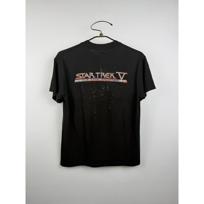 Vintage 1989 Star Trek V The Final Frontier Movie Promo Shirt Two Sided M 20x26
