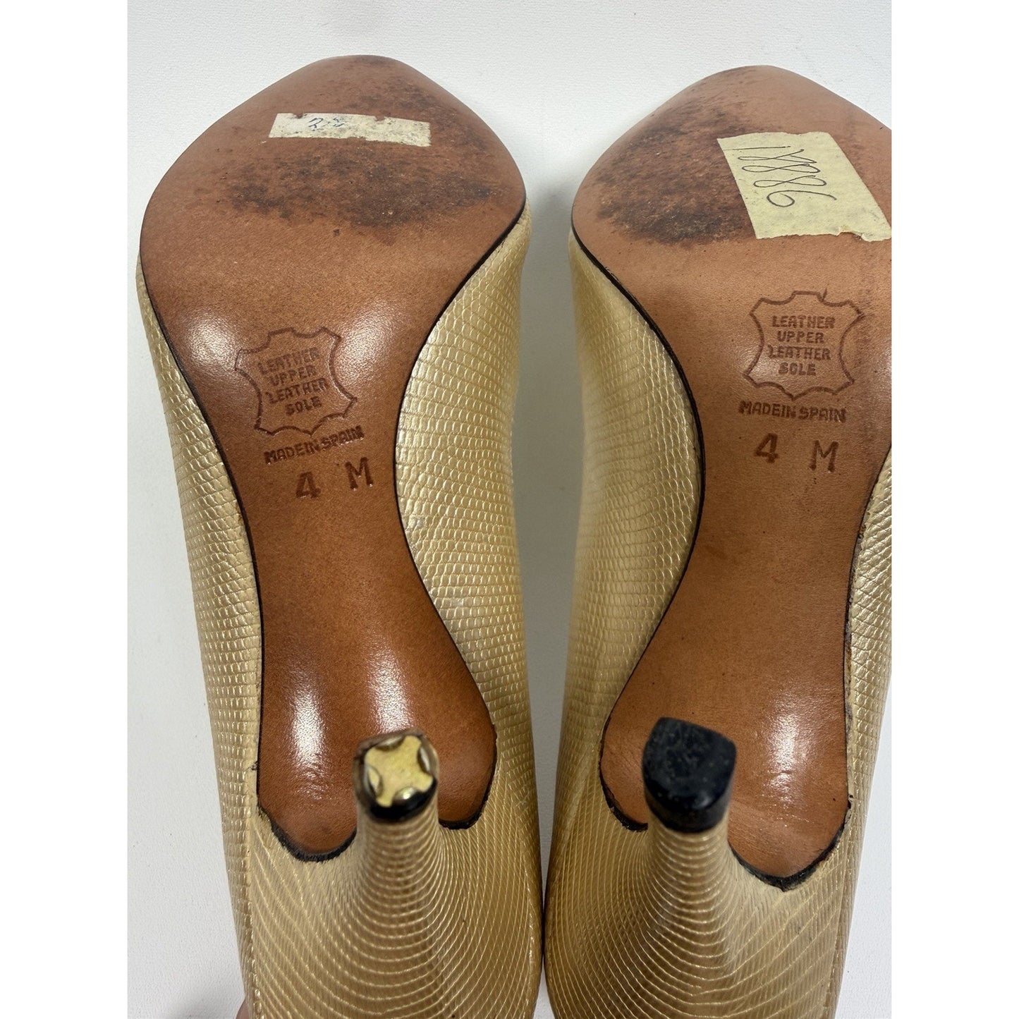 1960s Fred Hayman Beverly Hills Glam Stiletto Heels - Size 4