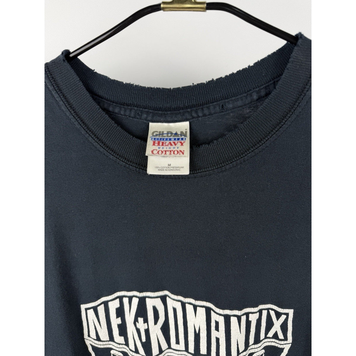 Vintage 2005 Nekromantix Coffin Shirt Psychobilly Punk Rockabilly M 21.5x26