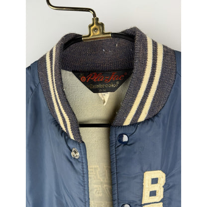 Vintage 1975 Pee Wee Champs Jacket Pla-jac Navy 10-12 Bentley