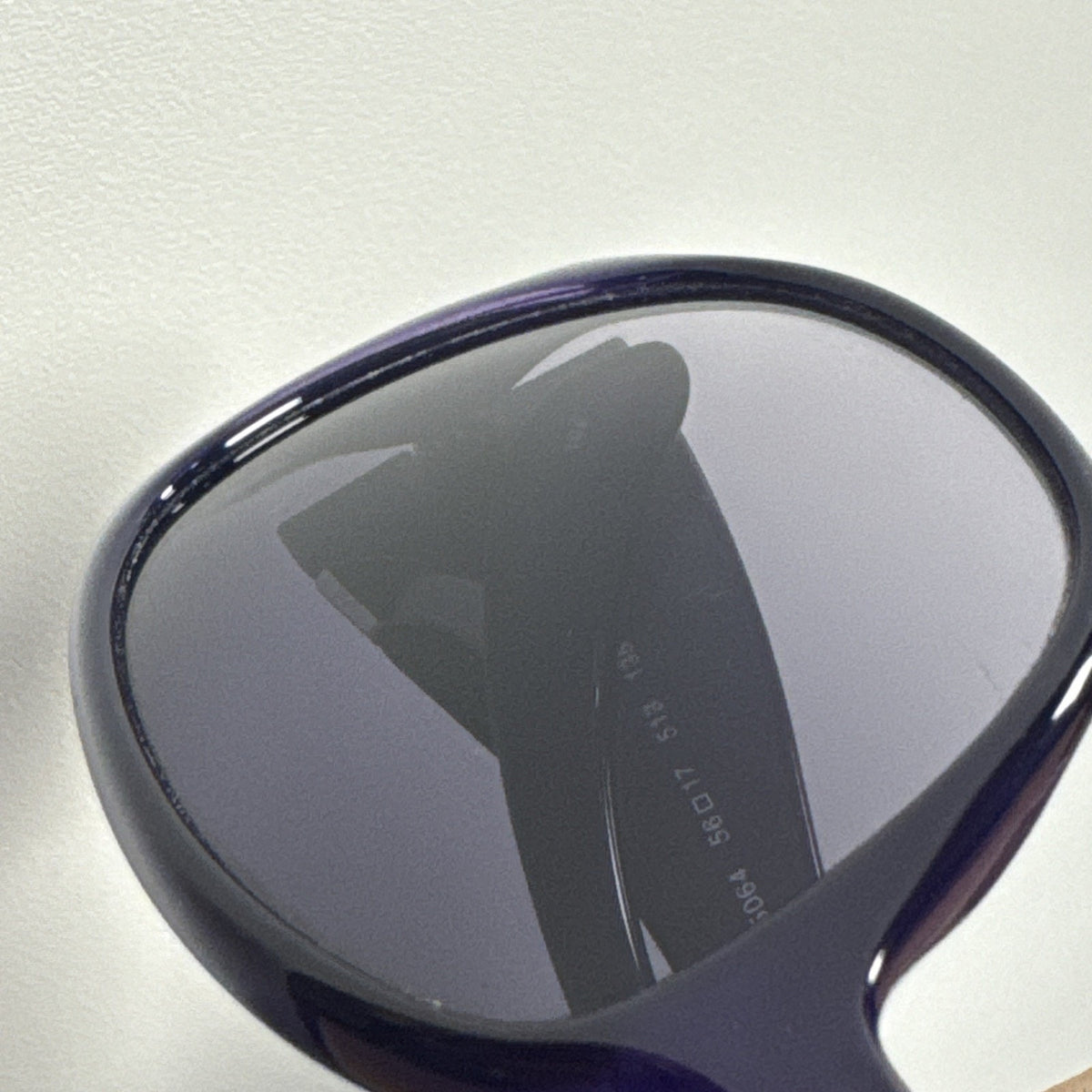 Vintage Y2K Fendi FS5064 purple oversized polarized sunglasses
