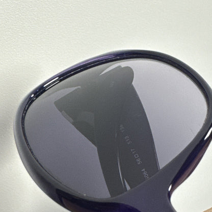 Vintage Y2K Fendi FS5064 purple oversized polarized sunglasses