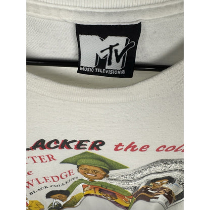 Vintage 1991 MTV The Blacker the College tee, single stitch, XL