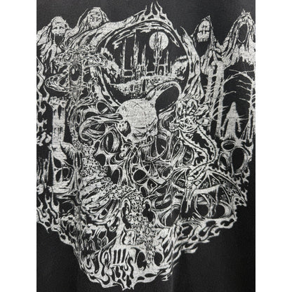 Vintage 1999 Necrophobic The Third Antichrist Swedish Black Death Metal XL 23x27