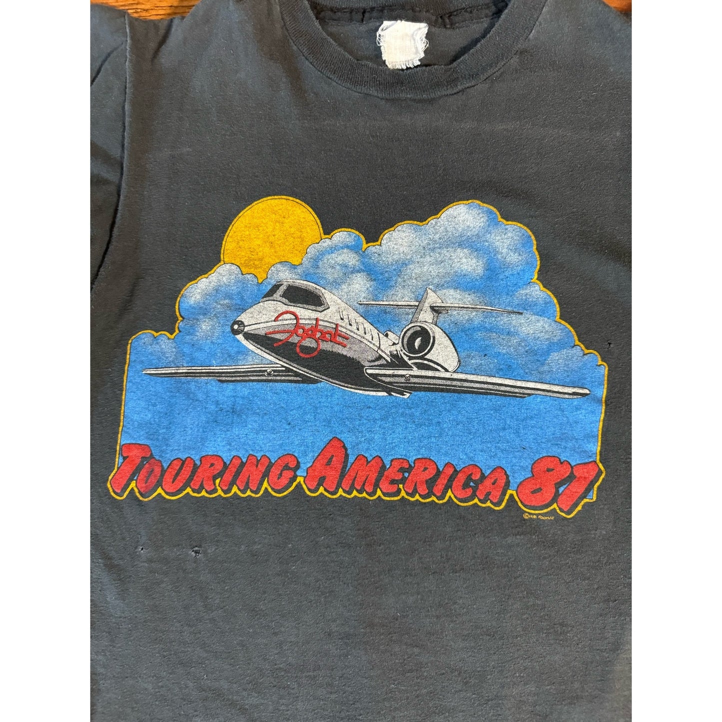 Vintage Foghat Touring America shirt Size Small (1981)