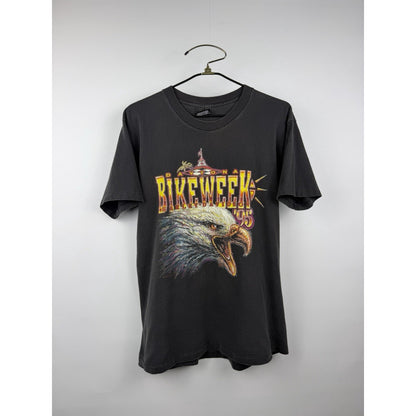 Vintage 1995 Harley-Davidson Daytona Bike Week eagle tee, faded, L