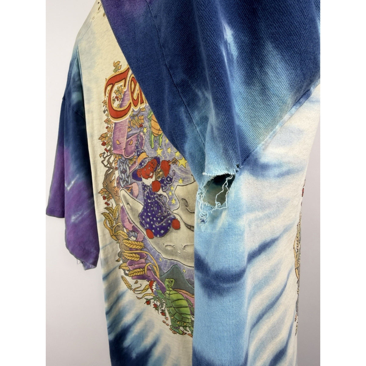 Vintage 2000 Grateful Dead Terrapin Moon tie dye tee, XXL