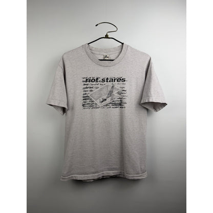 2017 Riot Stares band tee, Daze Records, South Carolina hardcore, L