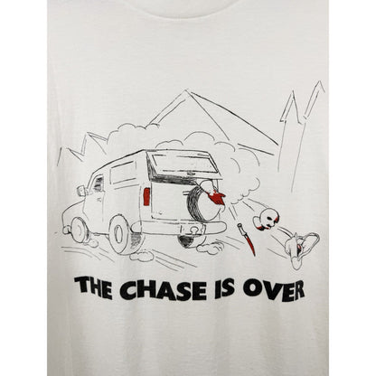 Vintage 90s OJ Simpson The Chase Is Over tee, single stitch, XL