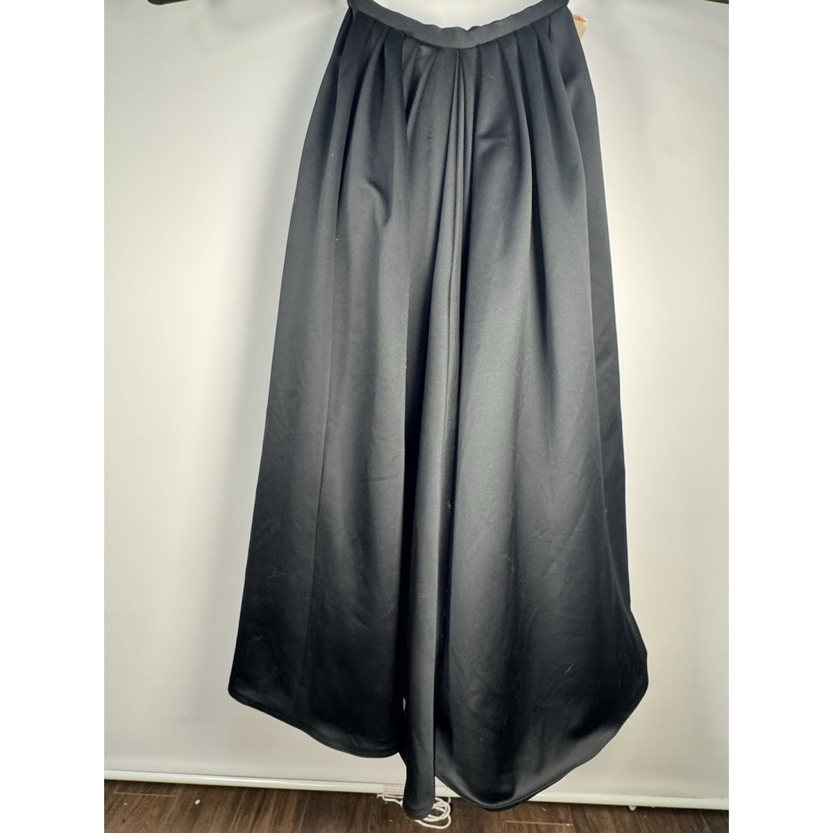 Vintage NWT Saks Fifth Avenue Victor Costa Circle Maxi Skirt Black Tulle Long