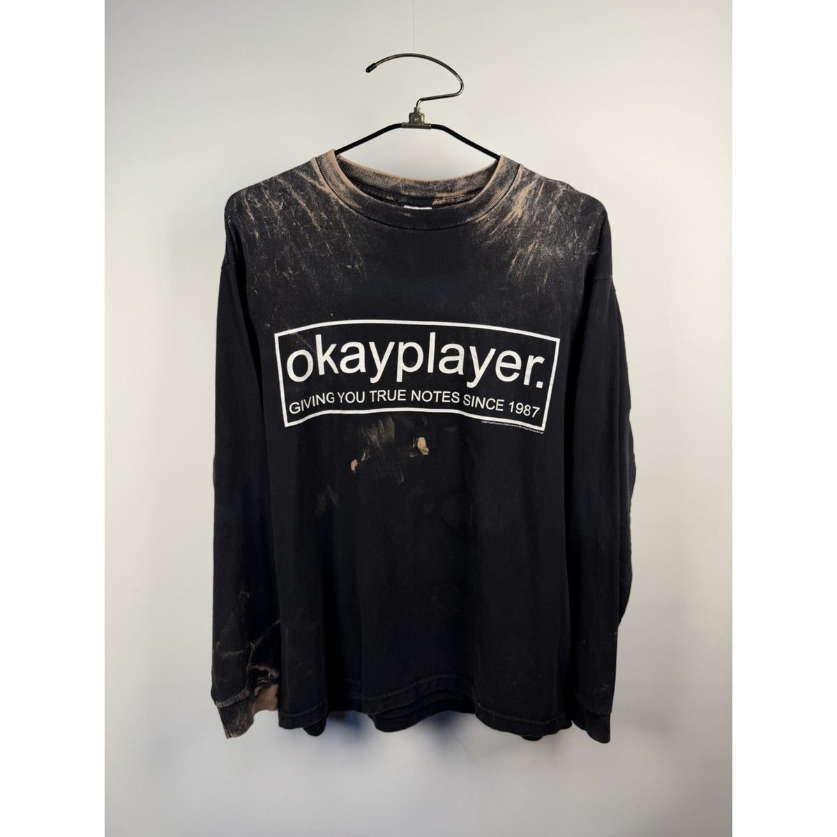 Vintage Thrashed Okayplayer 2000 Tour Long Sleeve Talib Kweli Dead Prez L 22x28