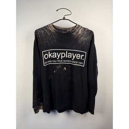 Vintage Thrashed Okayplayer 2000 Tour Long Sleeve Talib Kweli Dead Prez L 22x28