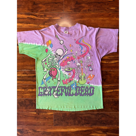 Vintage 1992 Grateful Dead New Year’s Eve Oakland Coliseum shirt FOTL tag size XL RARE