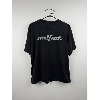 Vintage 2000 MDFMK The Future Of Music Rare Tee German Industrial Rock XL 24x28