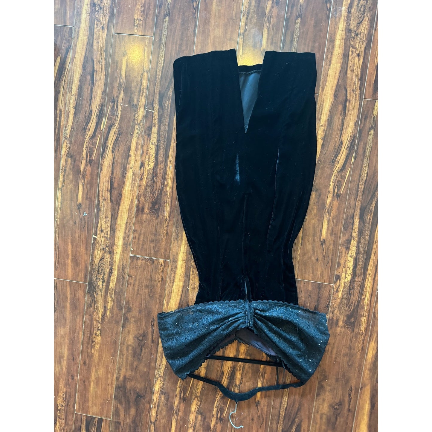 Goth af, Gunne Sax cocktail dress (1990s)