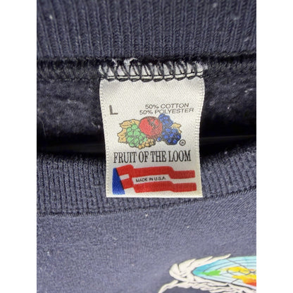 Vintage 1992 United Nations double sided crewneck sweatshirt, L