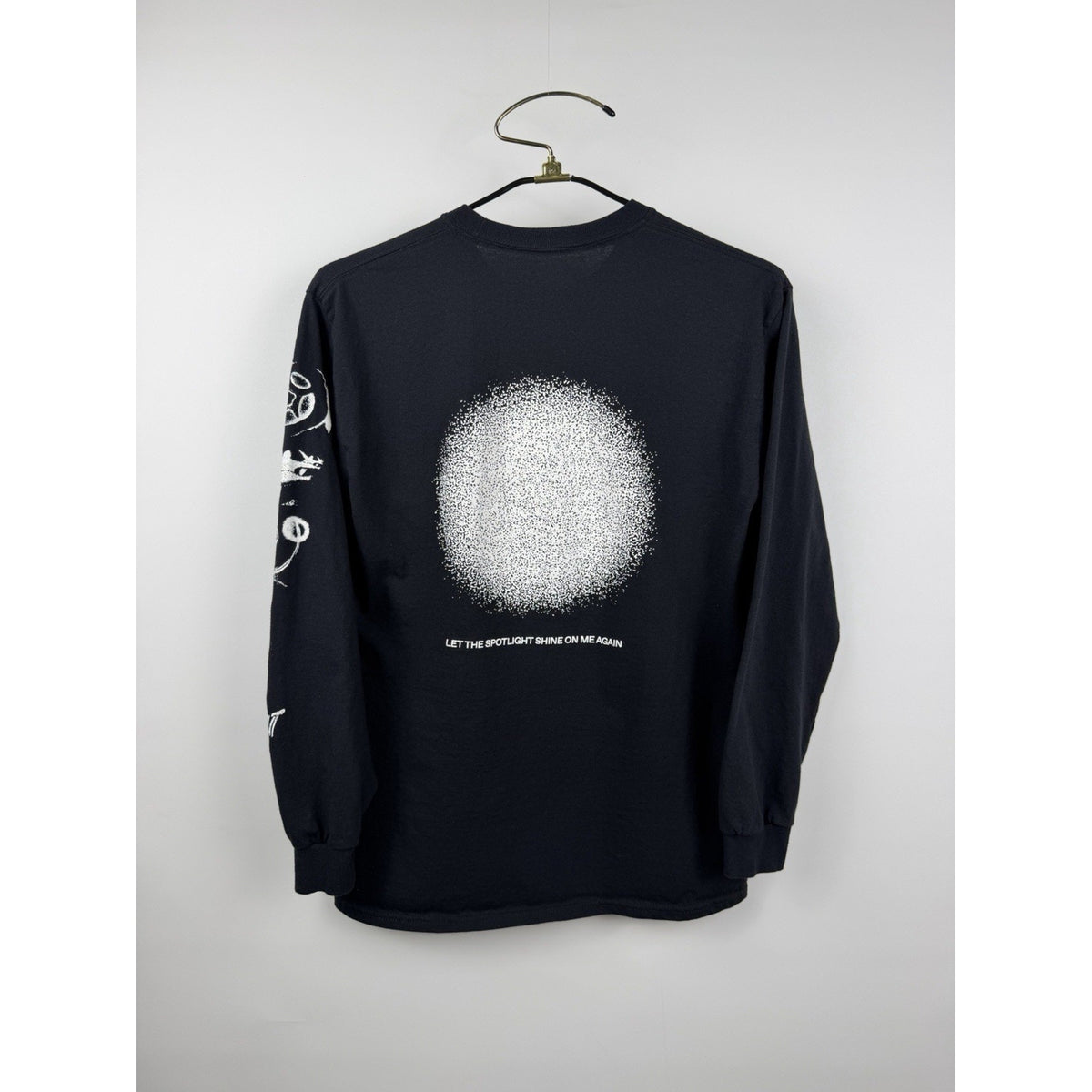 2021 Turnstile Glow On Blackout Glow On Long Sleeve Hardcore Punk Rock L 20.5x27