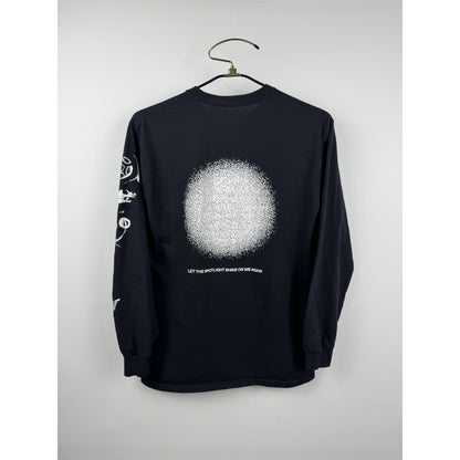 2021 Turnstile Glow On Blackout Glow On Long Sleeve Hardcore Punk Rock L 20.5x27