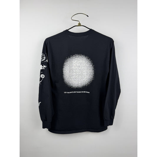 2021 Turnstile Glow On Blackout Glow On Long Sleeve Hardcore Punk Rock L 20.5x27