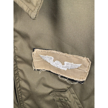 Cold weather military flyer’s jacket, NSN:8415-00-217-7221, vintage, MED-Long