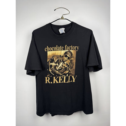 Vintage 2003 R Kelly Chocolate Factory Album Promo Shirt R&B Hip Hop XL 24x29